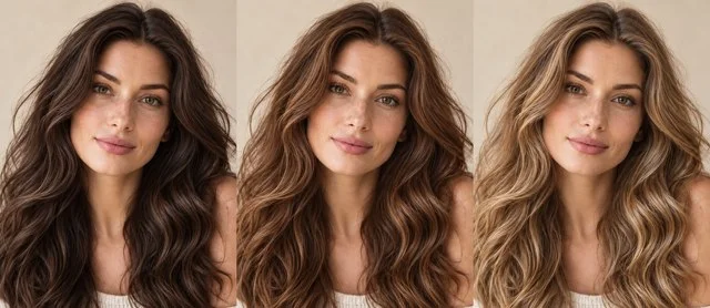 Hair Recolor example